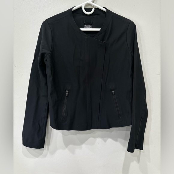 Athleta Jackets & Blazers - Athleta Stellar Double Front Zip Blazer Jacket Women’s Size Small